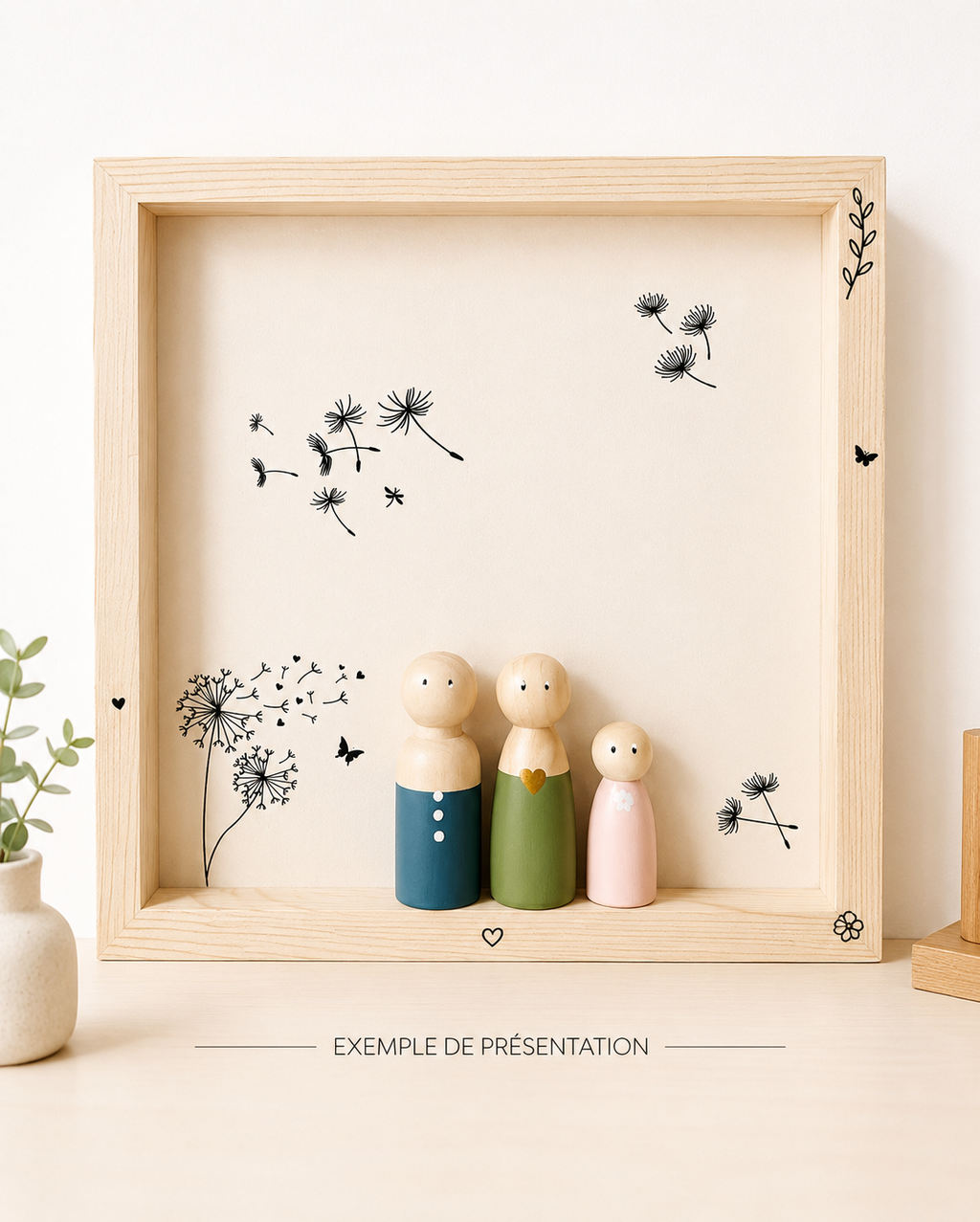 Portrait de famille - cadre à composer